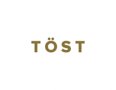 Tost Logo horizontal bronze